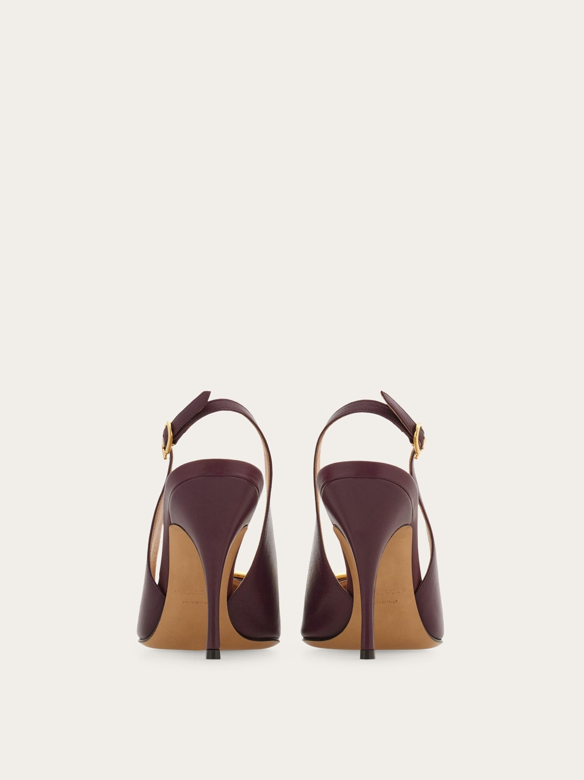 Ferragamo Maxi Gancini slingback pum - Image 2